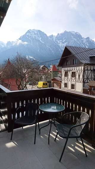 Гостевой дом Pensiunea Manidum Буштени Двухместный номер с 1 кроватью и видом на горы-11